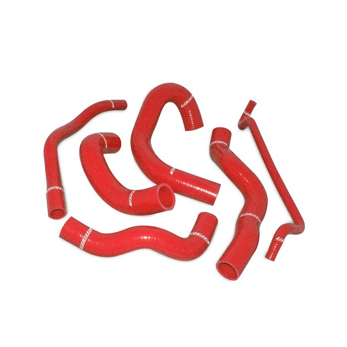 Kit manguitos de silicona Ford Mustang V8 05-06 Rojo
