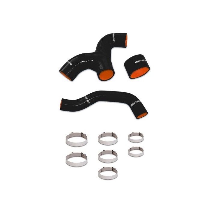 Kit manguitos de silicona intercooler Subaru WRX 01-05 Negro