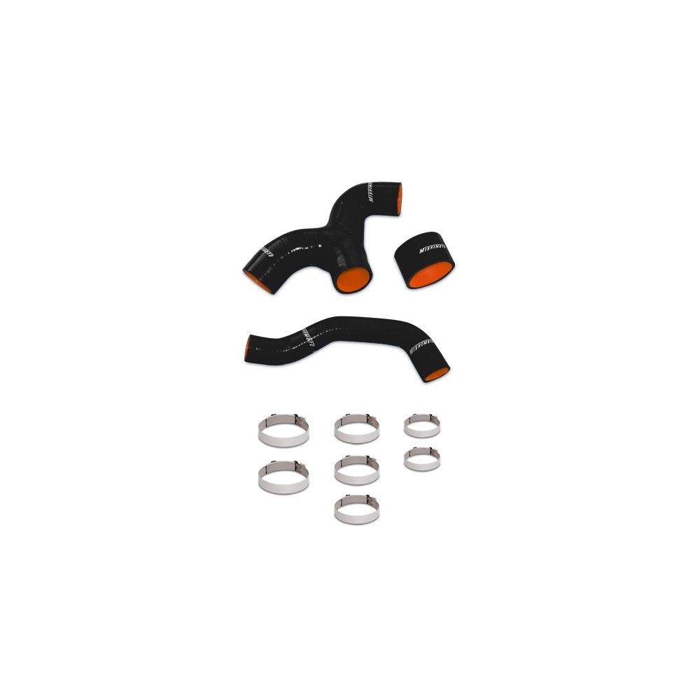 Kit manguitos de silicona intercooler Subaru WRX 01-05 Negro
