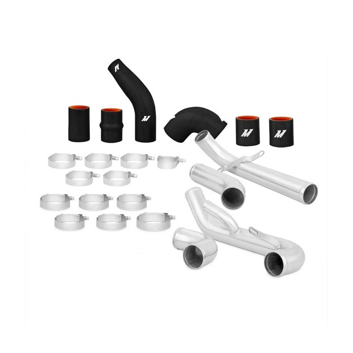 Kit tuberías intercooler Mitsubishi Lancer Evolution X 2008+, Negro