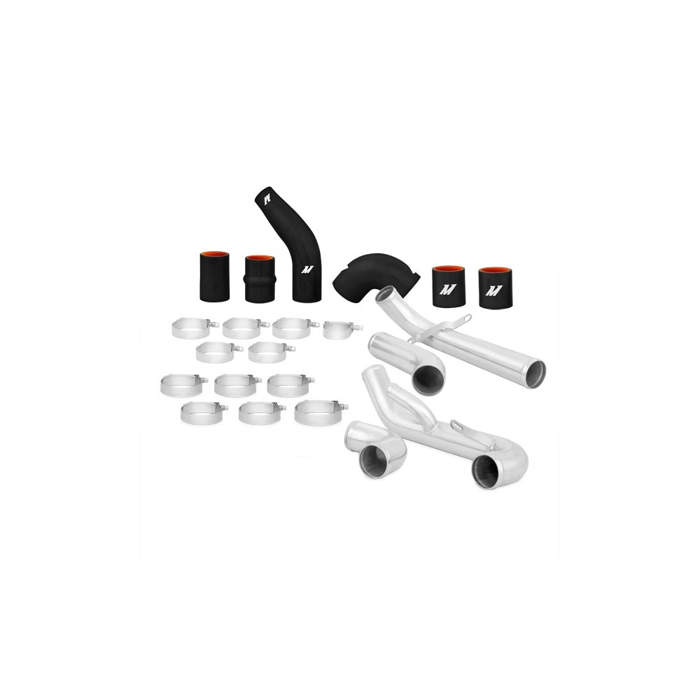 Kit tuberías intercooler Mitsubishi Lancer Evolution X 2008+, Negro