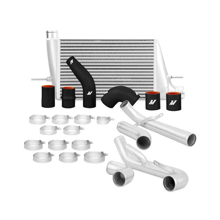 Kit  Race Intercooler Mitsubishi Lancer Evolution X 2008+, Plata
