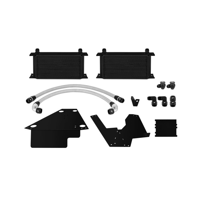 Kit radiador de aceite  Mitsubishi Lancer Evolution 10, 08+ Negro