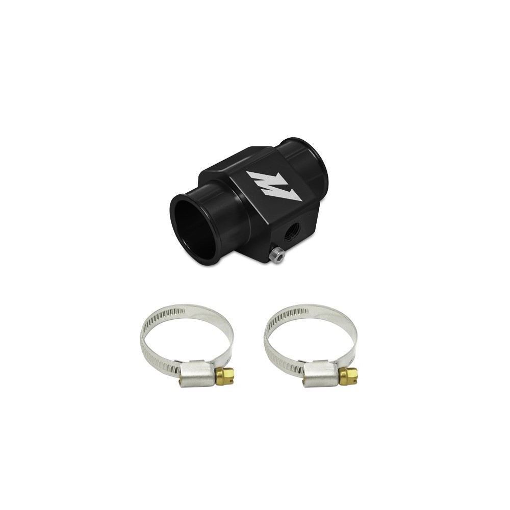 Adaptador para sensor temperatura agua, 32 mm, Negro