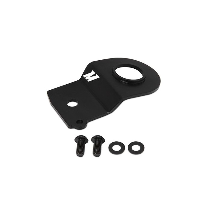Soporte de aluminio para radiador Subaru WRX / STI, Negro, 2015+