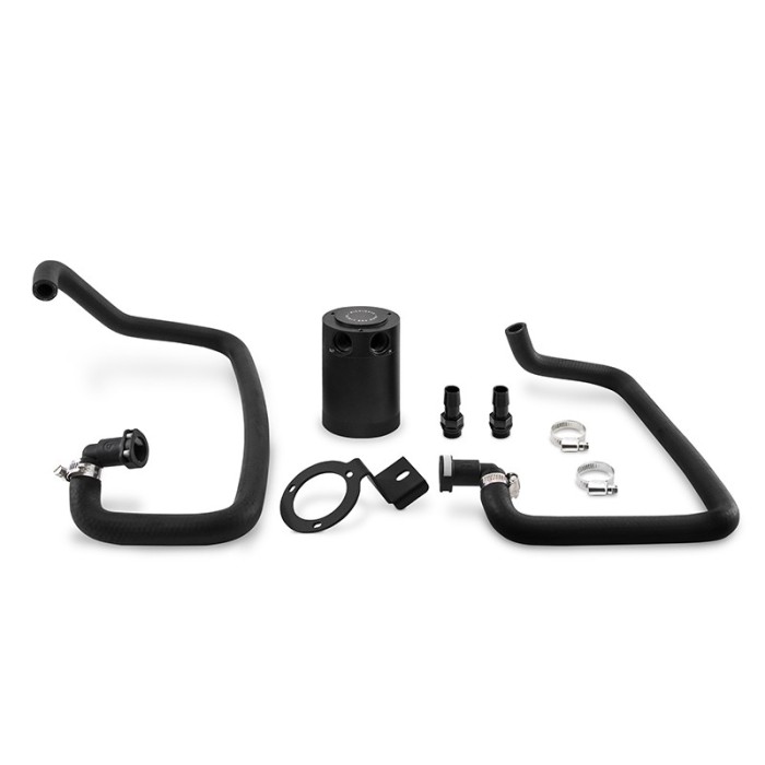 Ford Mustang EcoBoost Baffled Oil Catch Can Kit, 2015+