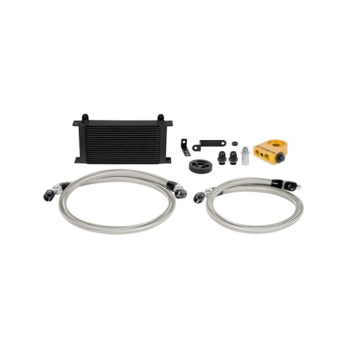 Kit radiador de aceite termostático Subaru WRX 08+ Negro
