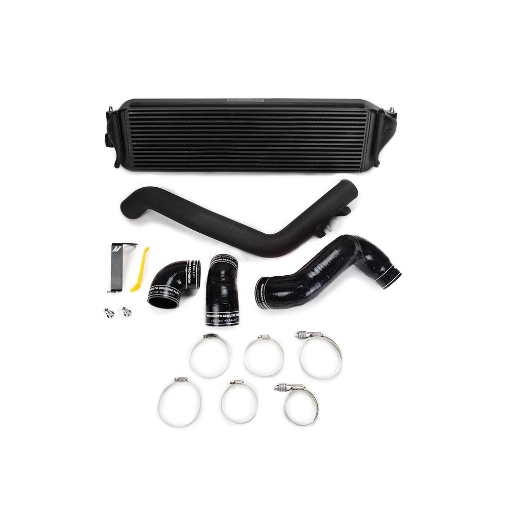Honda Civic Type R Performance Intercooler Kit, 2017+, Intercooler Negro, Tubos negros