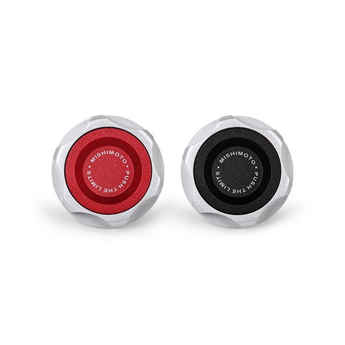 Ford Mustang EcoBoost 2015+/Ford Focus ST 2013+ Mishimoto Tapón de llenado de aceite rojo