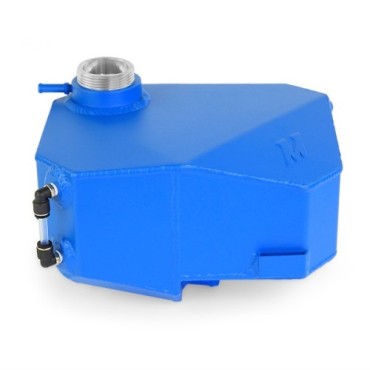 Ford Focus ST 2013+/ Focus RS 2016+ Tanque de expansión de aluminio, Azul arrugado