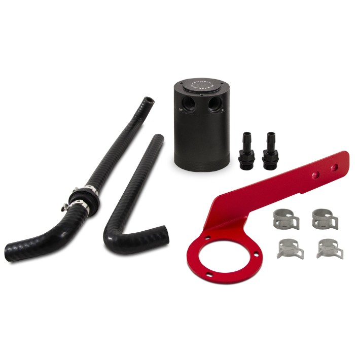 Honda Accord 2.0T directa Fit Baffled retén del aceite Can, PCV lado, 2018+, Rojo