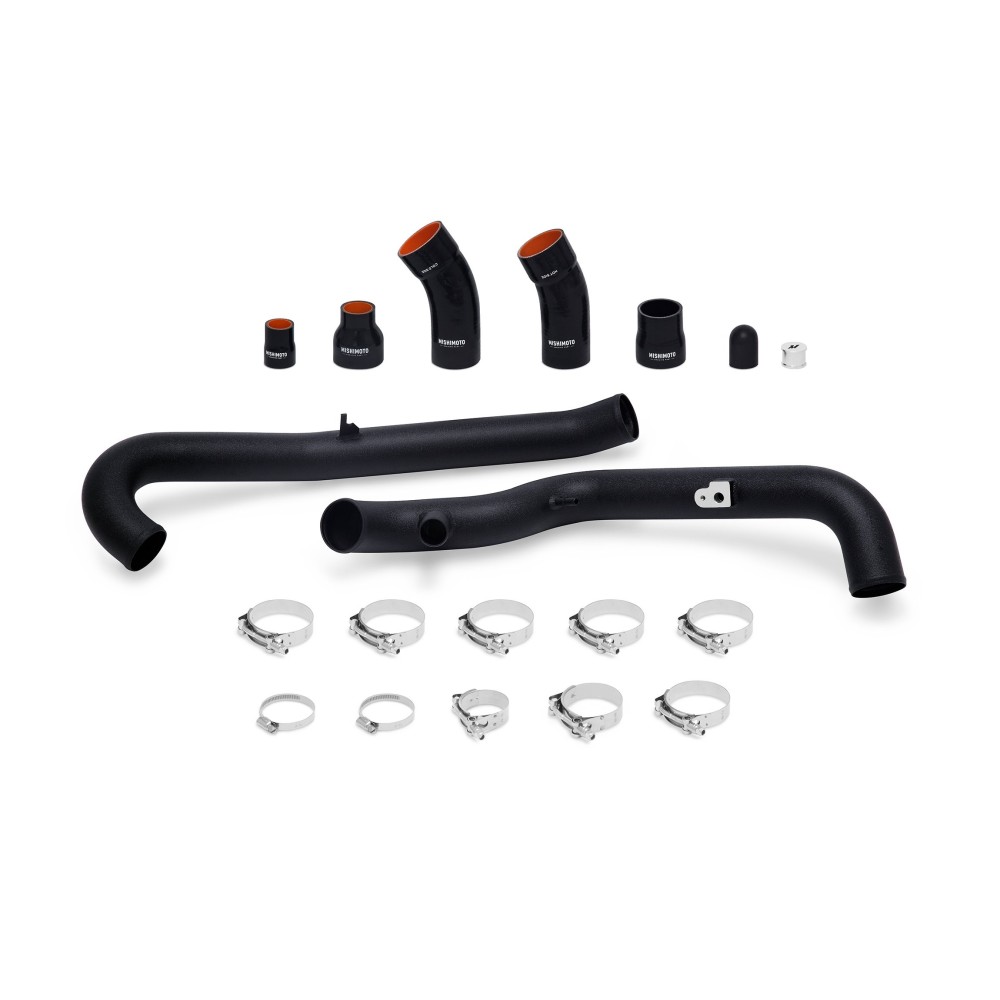 Ford Fiesta ST Kit tuberías para Intercooler, 2014+ arrugas Negro