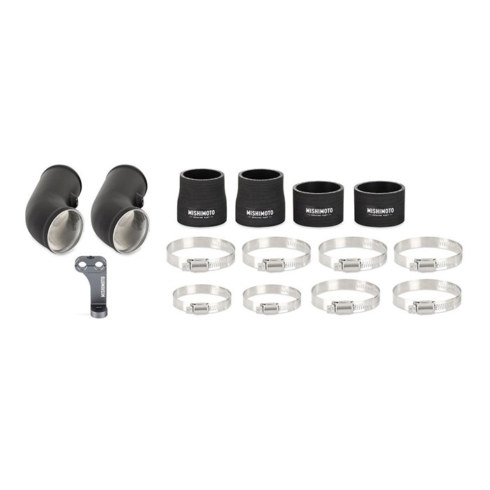 12-16 BMW F10 M5 Intercooler Pipe Kit, Micro Wrinkle Black