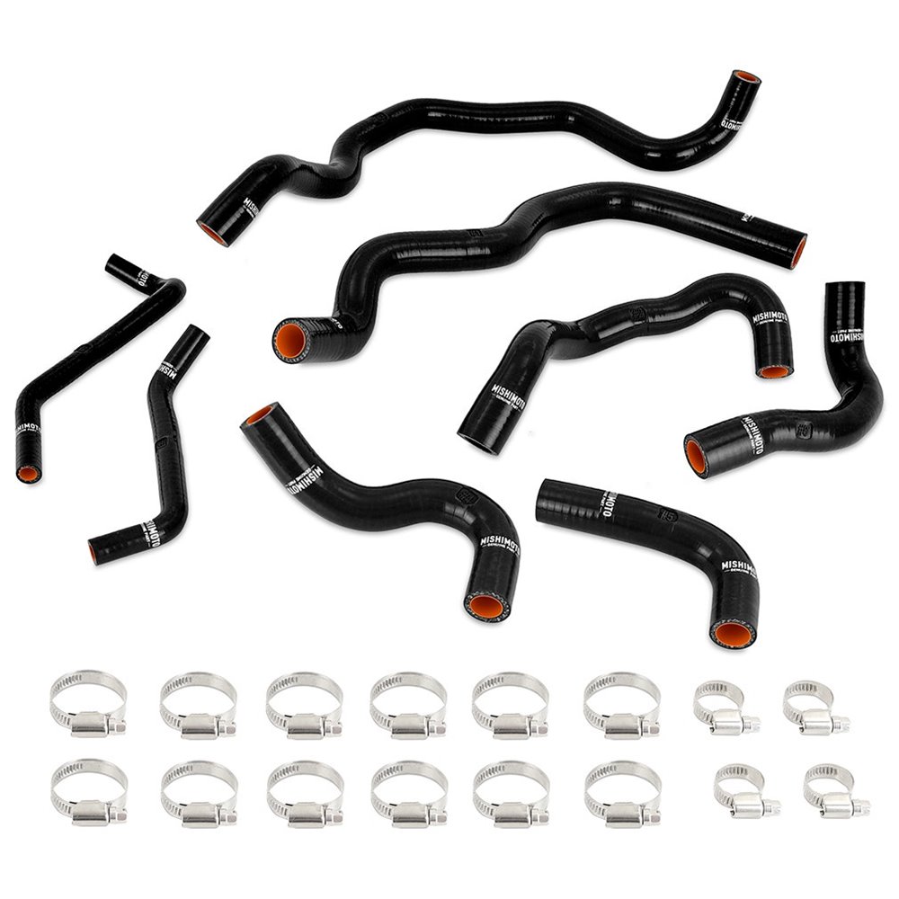 16+ Infiniti Q50/Q60 3.0T Ancillary Coolant Hose Kit, Black