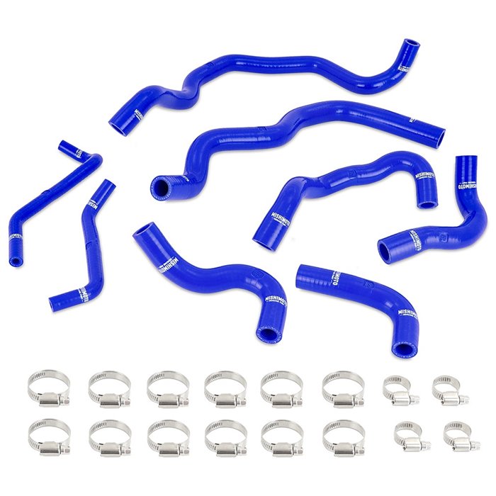 16+ Infiniti Q50/Q60 3.0T Ancillary Coolant Hose Kit, Blue