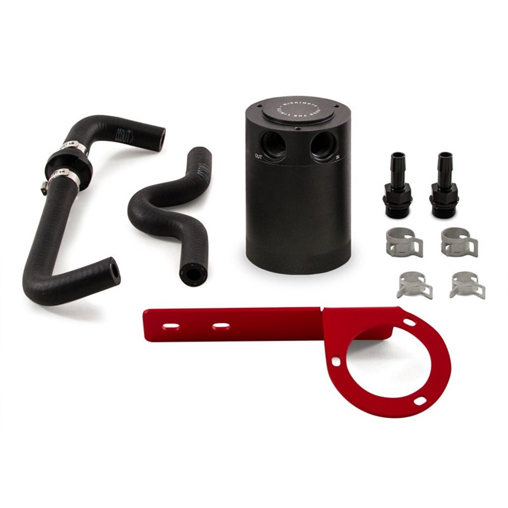 17-21 Honda Civic Type R Catch Can Kit, PCV Side, Red