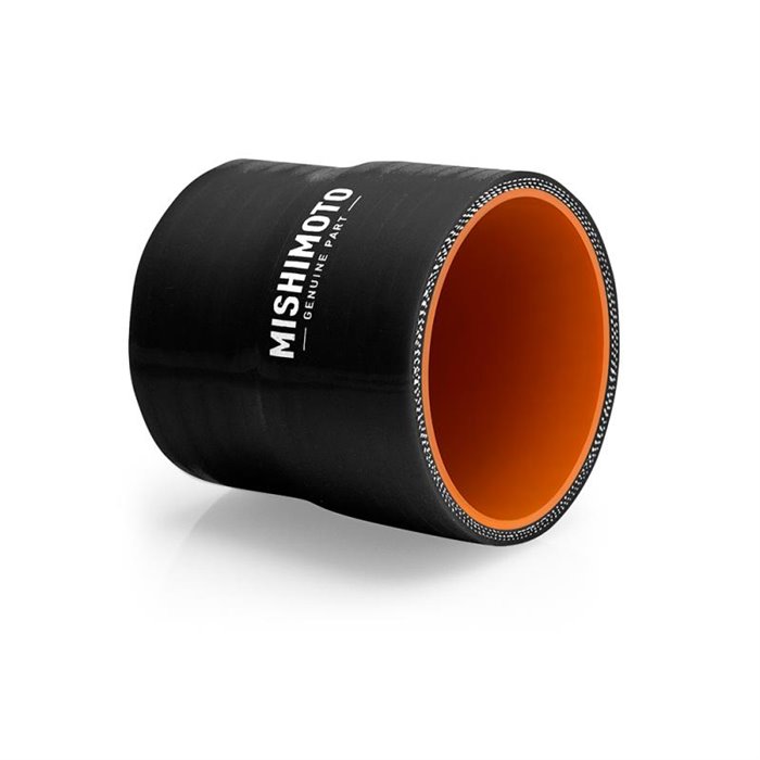 2.75" to 3" Transitiion Silicone Coupler, Black