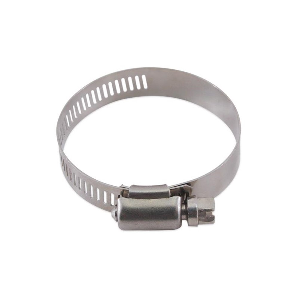 2x High-Torque Worm Gear Clamp, Gold, 76mm