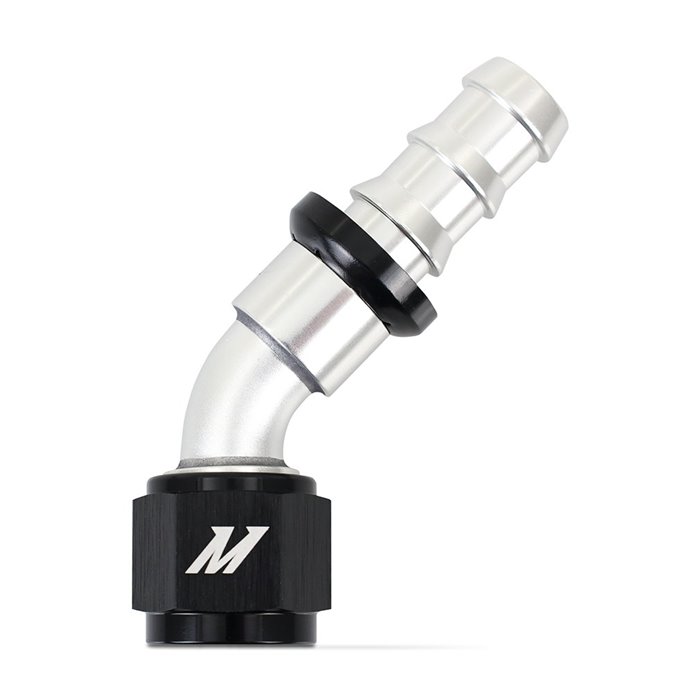 45-Degree Push Lock Fitting, -10AN