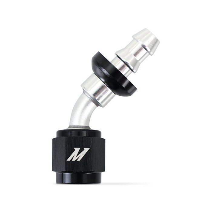 45-Degree Push Lock Fitting, -4AN
