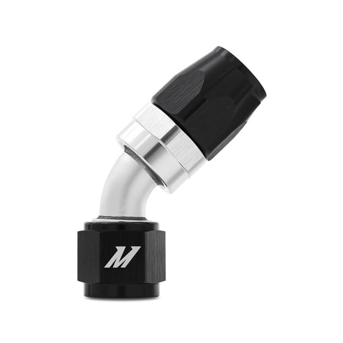 Aluminum -10AN 45 Degree Fitting, Black