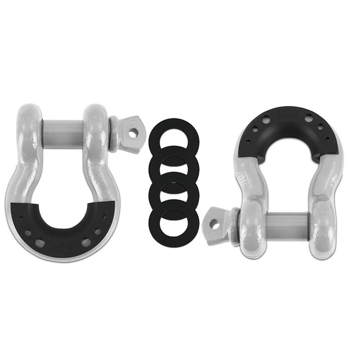 Borne D-Ring Shackle Set, Grey