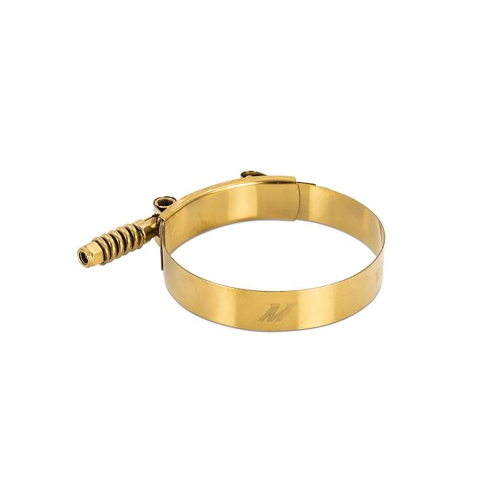Constant Tension T-Bolt Clamp, Gold, 3.5 Inch