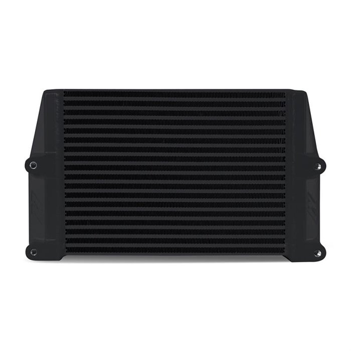 Heavy-Duty Oil Cooler, 10", Same-Side Outlets, Black