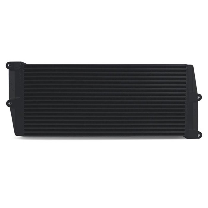 Heavy-Duty Oil Cooler, 17", Opposite-Side Outlets, Black