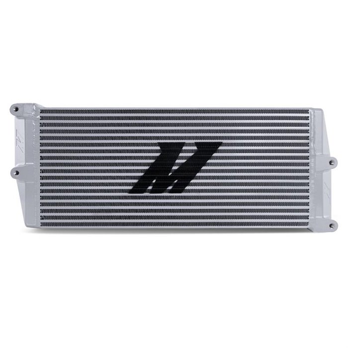 Heavy-Duty Oil Cooler, 17", Opposite-Side Outlets, Silver