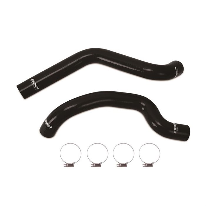 Jeep Wrangler JK 3.8L Silicone Radiator Hose Kit, 2007-2011, Black