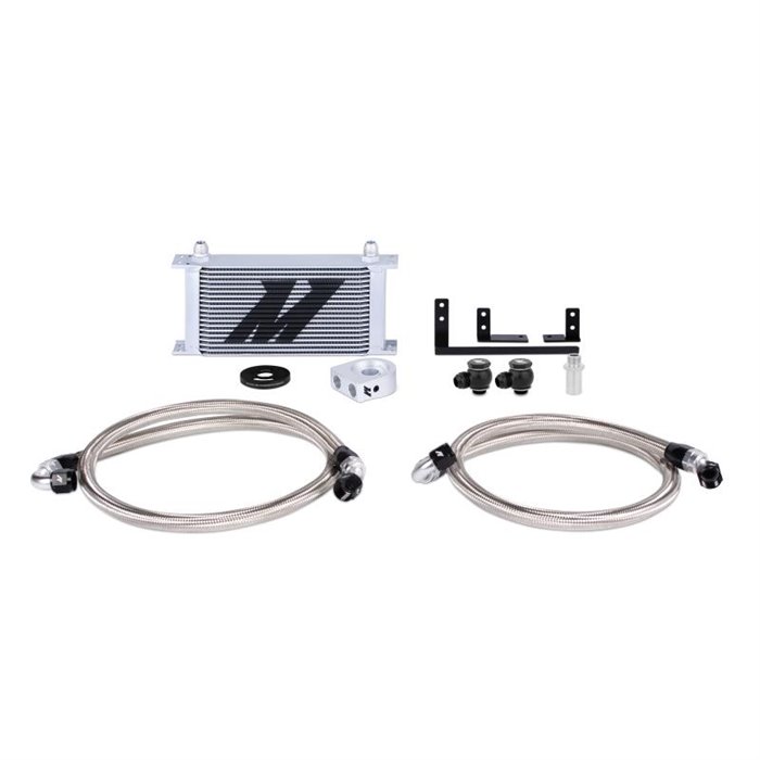 Mazda Miata Oil Cooler Kit, 2016+, Silver
