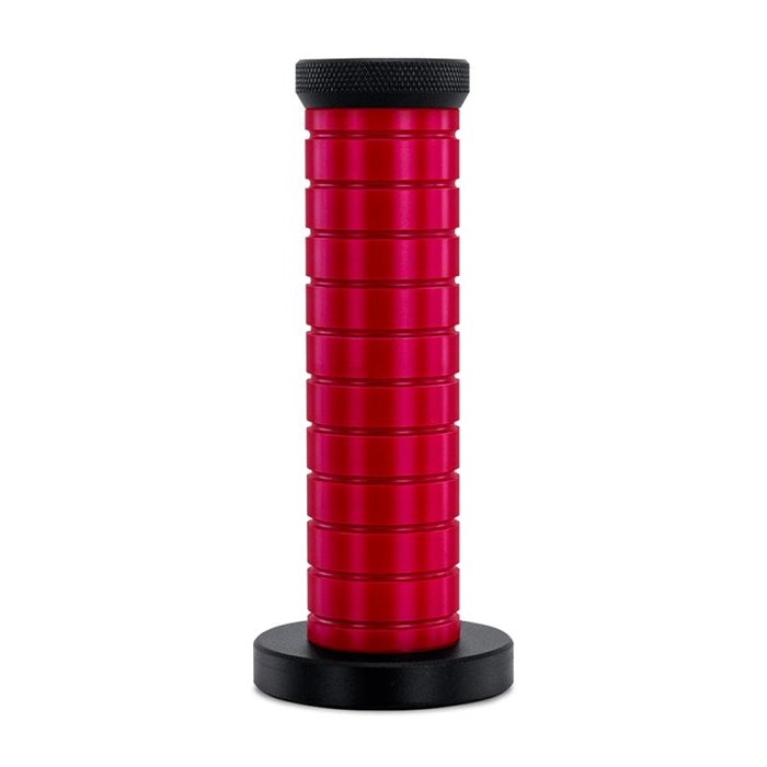 Mishimoto Weighted Grip Shift Knob, Black / Red