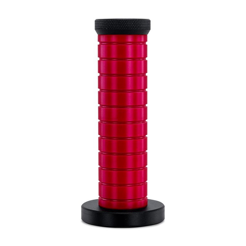 Mishimoto Weighted Grip Shift Knob, Black / Red