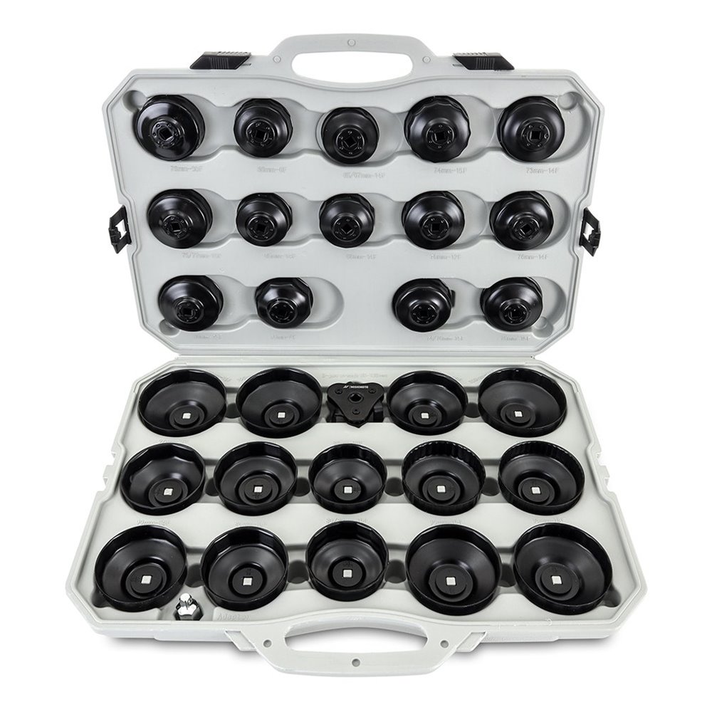 Oil Filter Wrench Set Cup Style, 30pc