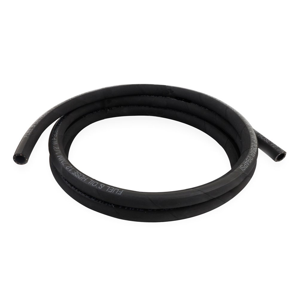 Push Lock Hose, Black, -8AN, 120" Length
