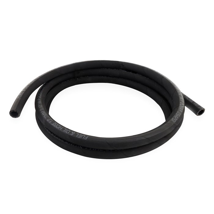 Push Lock Hose, Black, -8AN, 240" Length