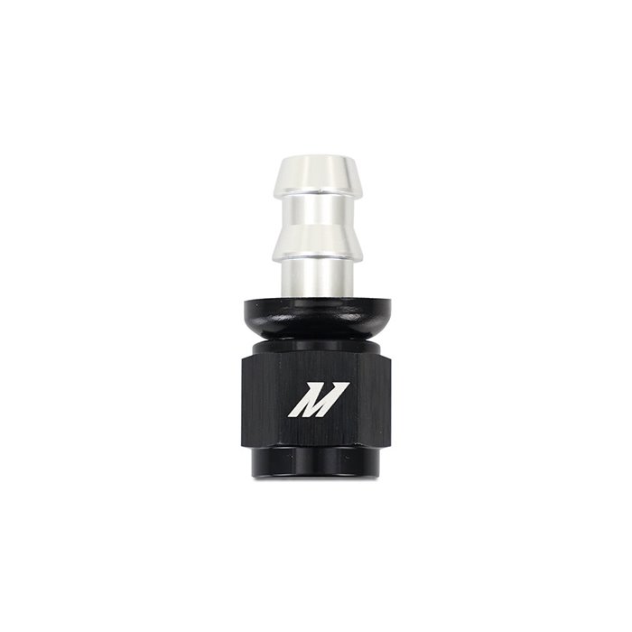 Straight Push Lock Fitting, -6AN