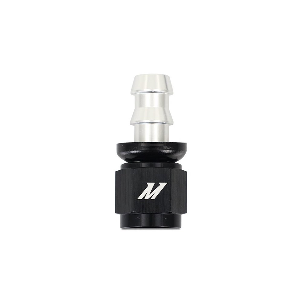Straight Push Lock Fitting, -6AN
