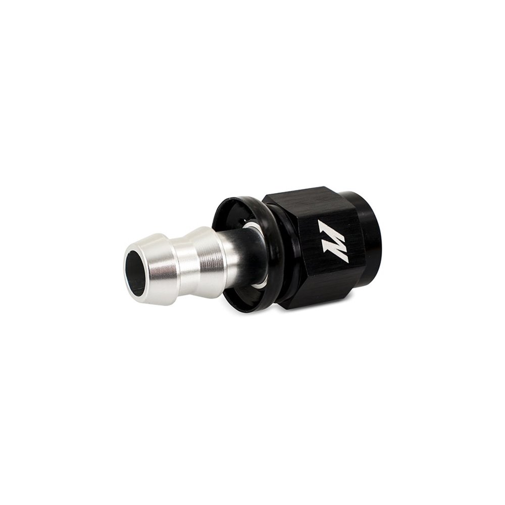 Straight Push Lock Fitting, -8AN