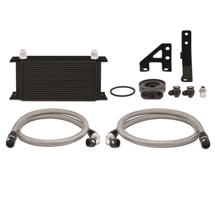 Subaru WRX Oil Cooler Kit, 2015-2021, Black
