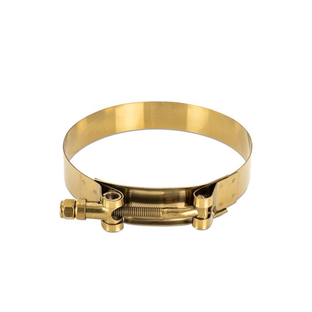 T-Bolt Clamp, Gold, 3 Inch
