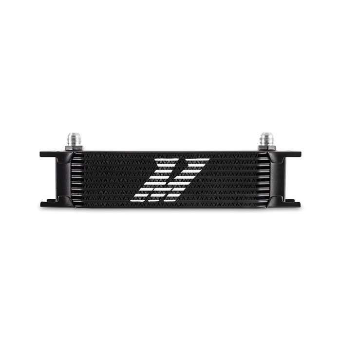 Universal -8AN 10 Row Oil Cooler, Black