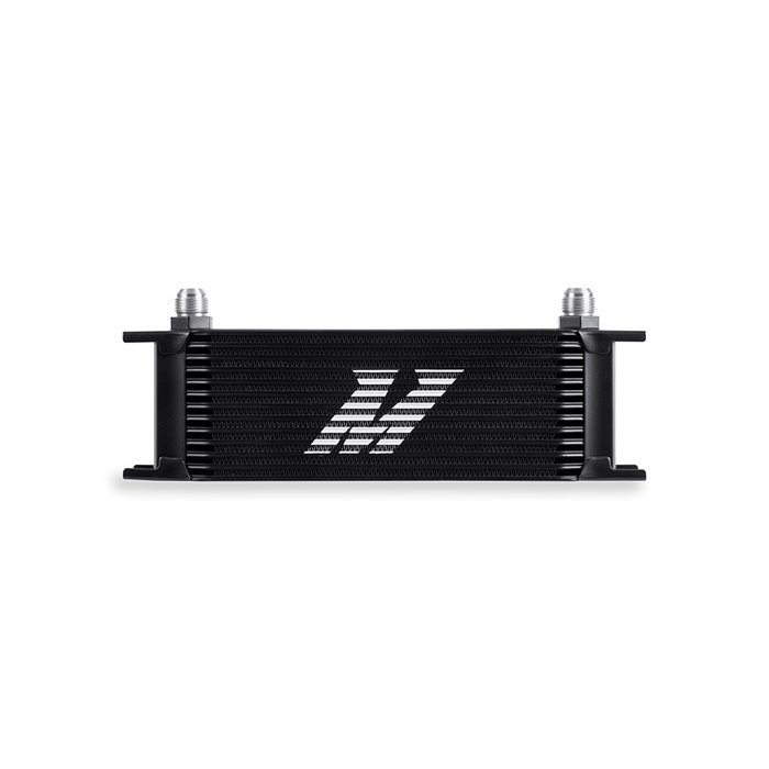 Universal 13-Row Oil Cooler, Black