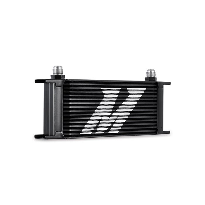 Universal 16-Row Oil Cooler, Black