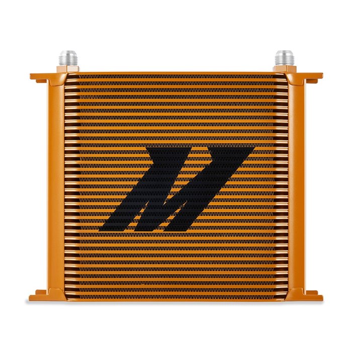 Universal 34-Row Oil Cooler, Gold
