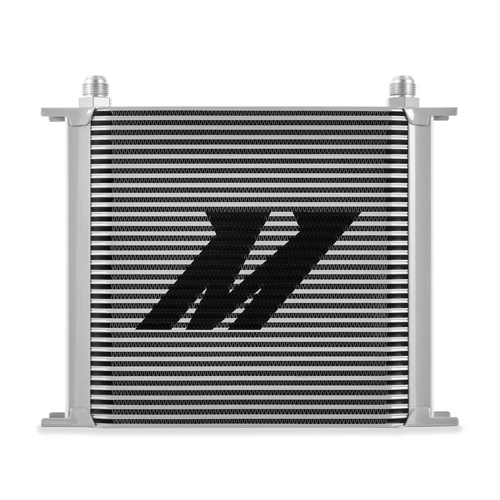 Universal 34-Row Oil Cooler, Silver