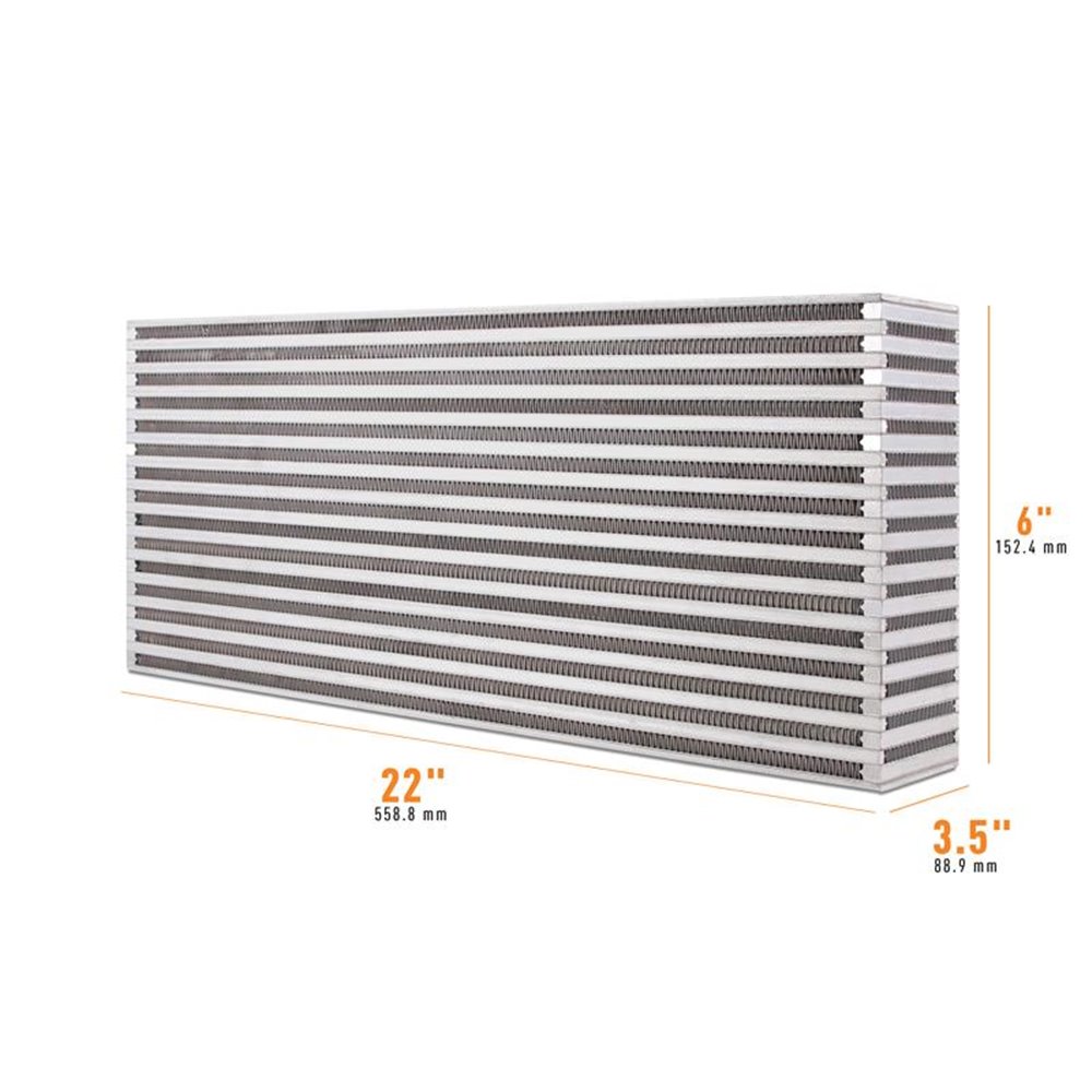 Universal Air-to-Air Race Intercooler Core, 22.00" x 6.00" x 3.50"