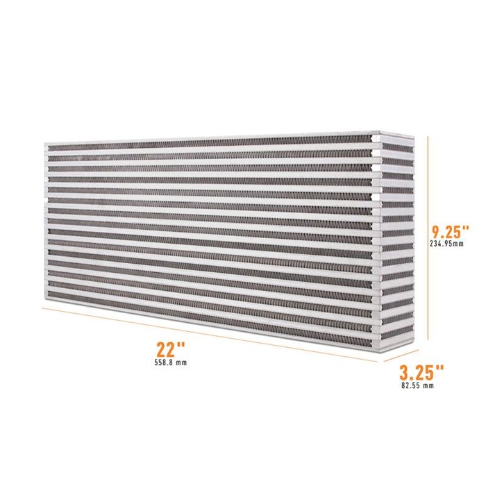 Universal Air-to-Air Race Intercooler Core, 22.00" x 9.25" x 3.25"