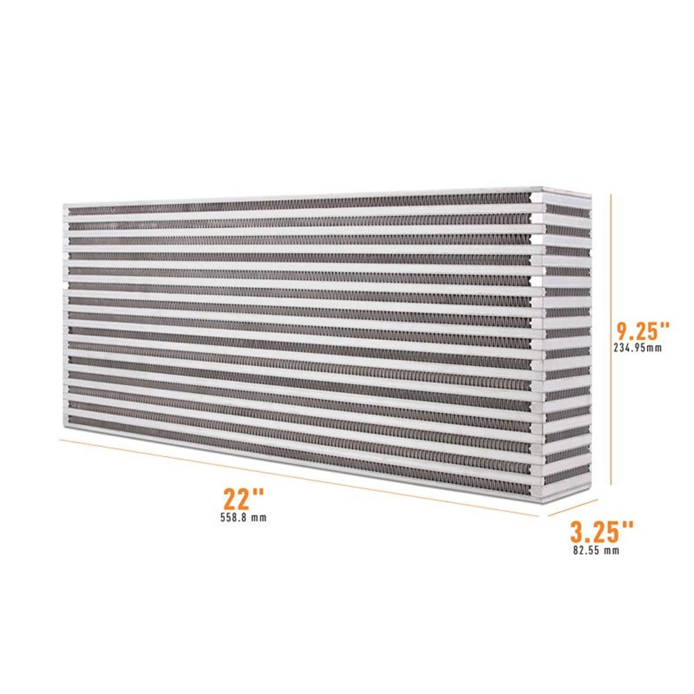 Universal Air-to-Air Race Intercooler Core, 22.00" x 9.25" x 3.25"